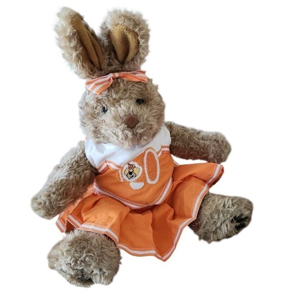 Build A Bear 19 inch Bunny Plush with Three Piece Cheer Outfit - Picture 1 of 11